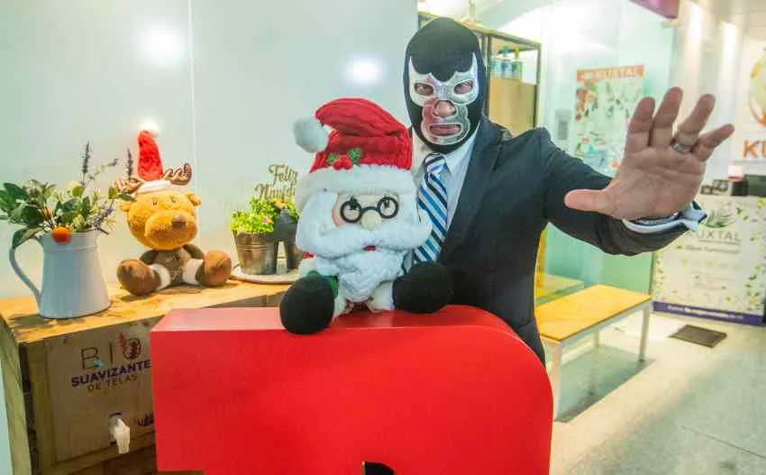 Blue Demon Jr. festejará de nuevo las fiestas navideñas