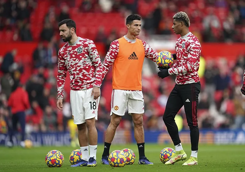 Marcus Rashford previo a un duelo con el Manchester United