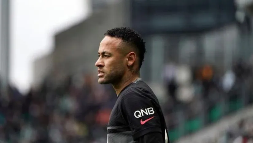 Neymar en un partido del PSG