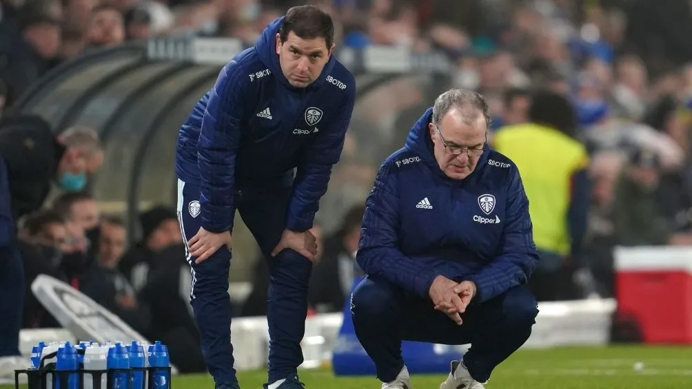 AP Marcelo Bielsa durante el partido