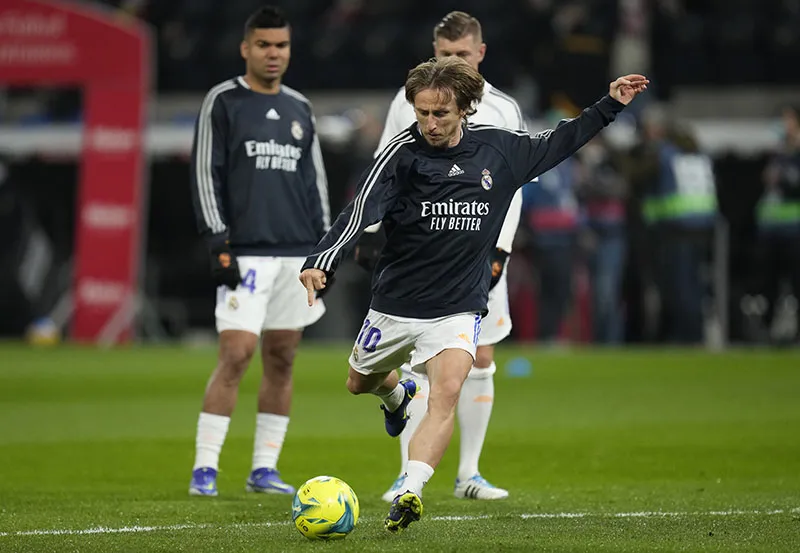 AP Modric previo a un duelo con el Real Madrid