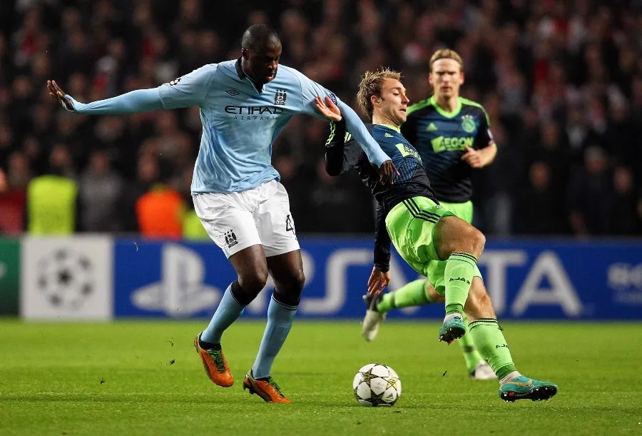 MEXSPORT Yaya Touré durante un partido con el City