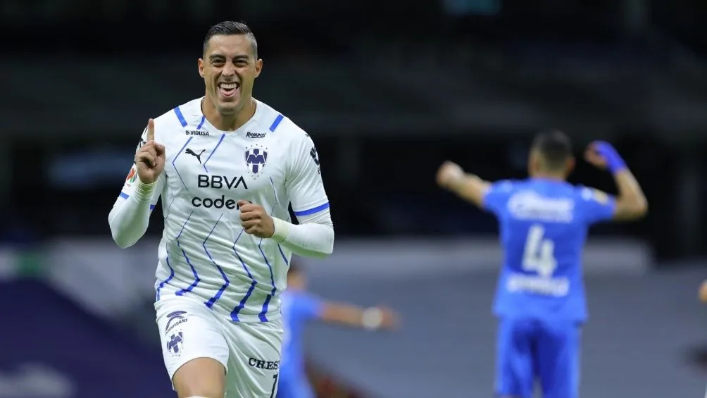 Funes Mori en partido con Rayados