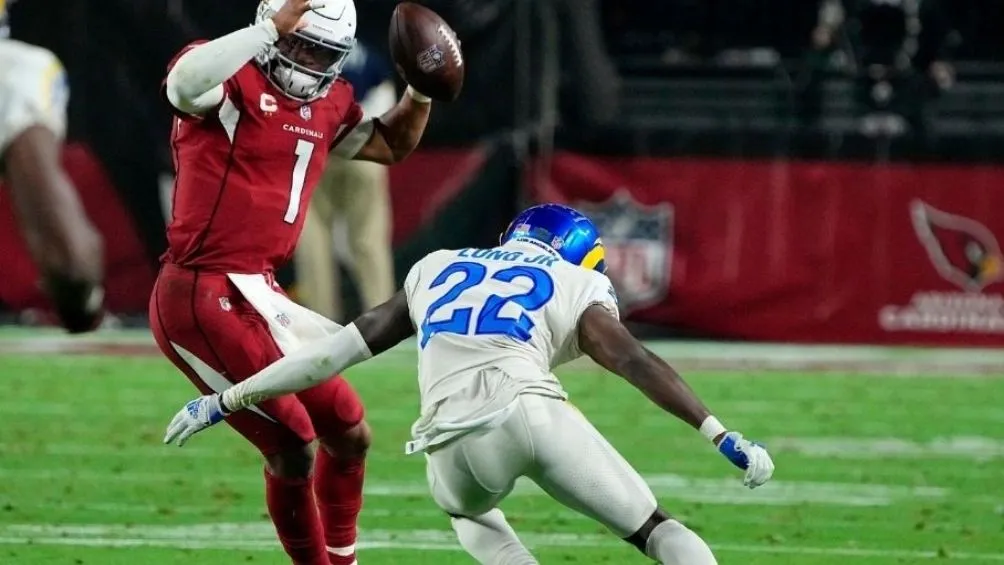 Cardinals en un partido de la NFL