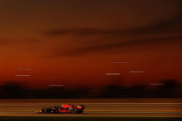 Sergio 'Checo' Pérez con Red Bull en Abu Dabi