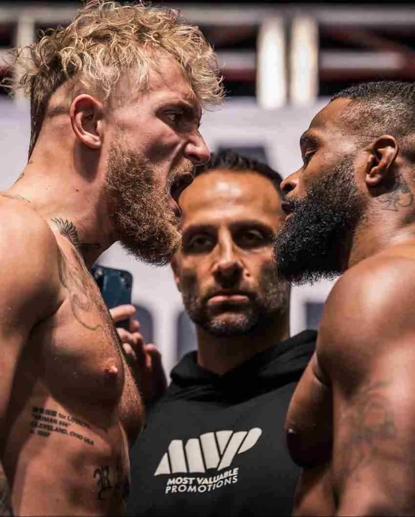 TWITTER: @jakepaul Jake Paul vs Woodley II