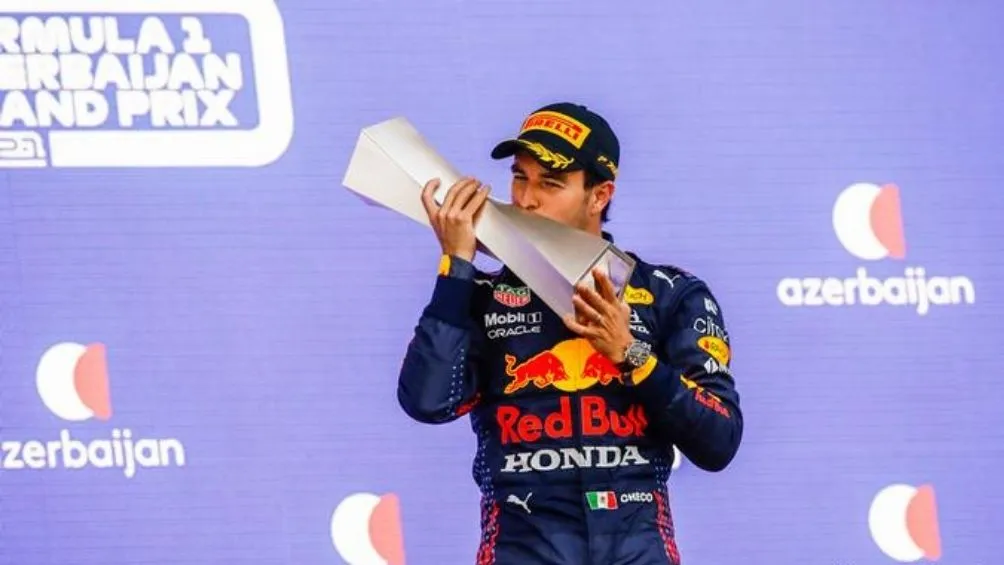 AP Checo Pérez en el GP de Azerbaiyán