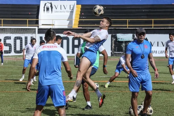 Entrenamiento de Cruz Azul en pretemporada