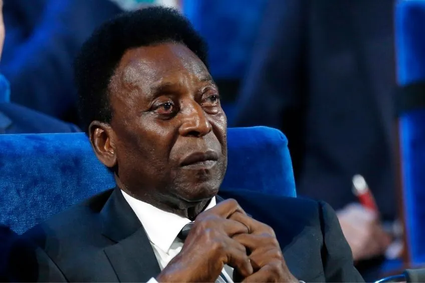 Pelé pasó las fiestas decembrinas en familia