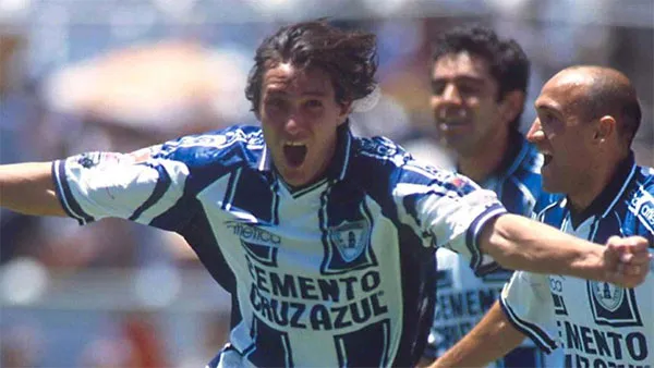 El exjugador en su etapa con Pachuca