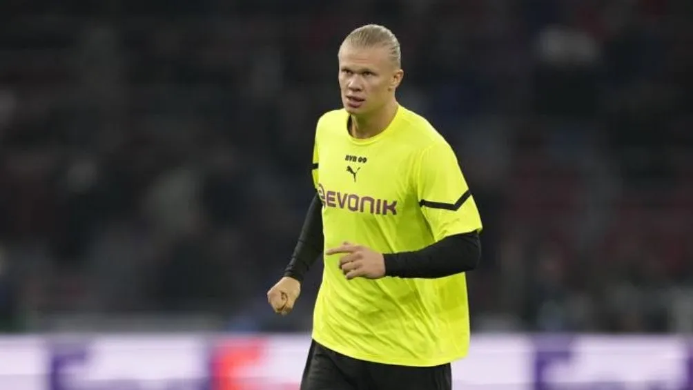 AP El noruego en un partido de Bundesliga