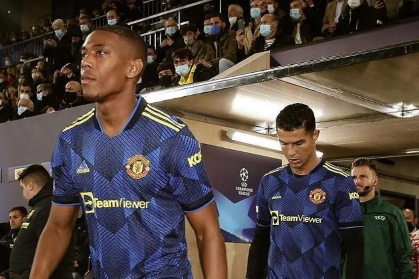 INSTAGRAM: @Martial_9 Martial y Cristiano Ronaldo en la Champions League