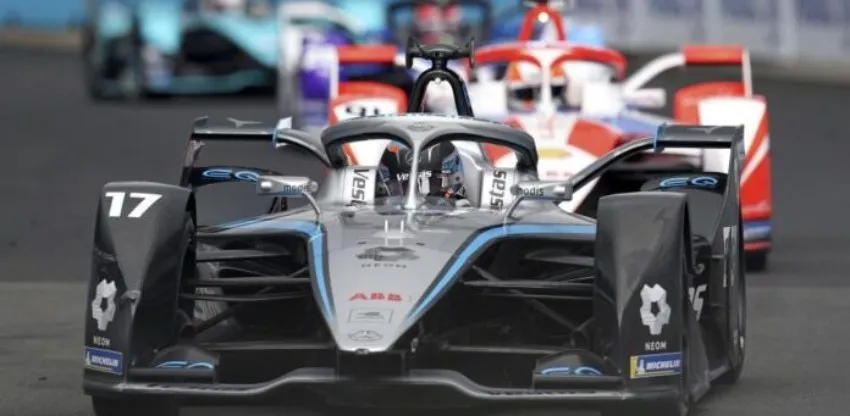Una carrera de Fórmula E