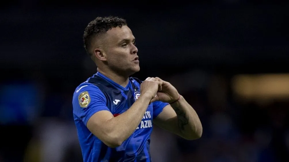 MEXSPORT El atacante festeja un tanto