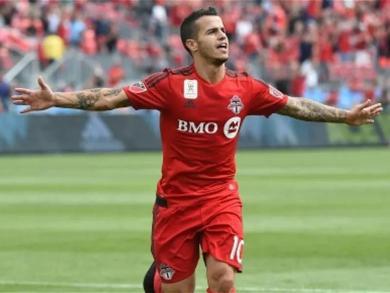 Giovinco en un juego del Toronto