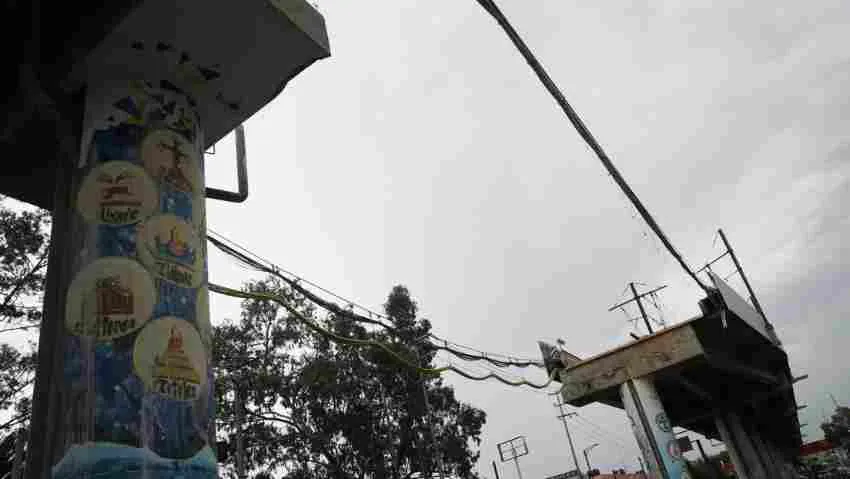 TWITTER: @inteligente_Spo Tramo que se cayó en mayo