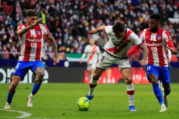 Atlético de Madrid vence al Rayo Vallecano