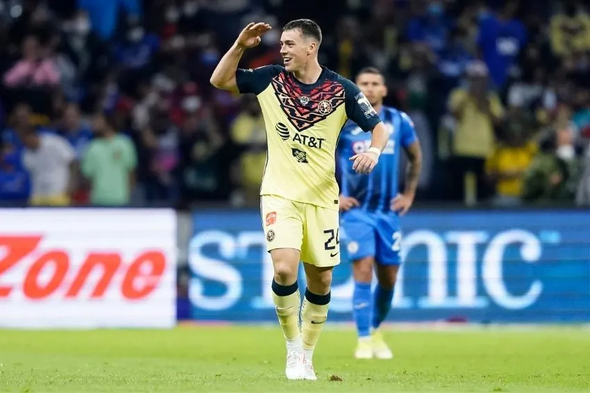 IMAGO7 Federico Viñas en un partido del América