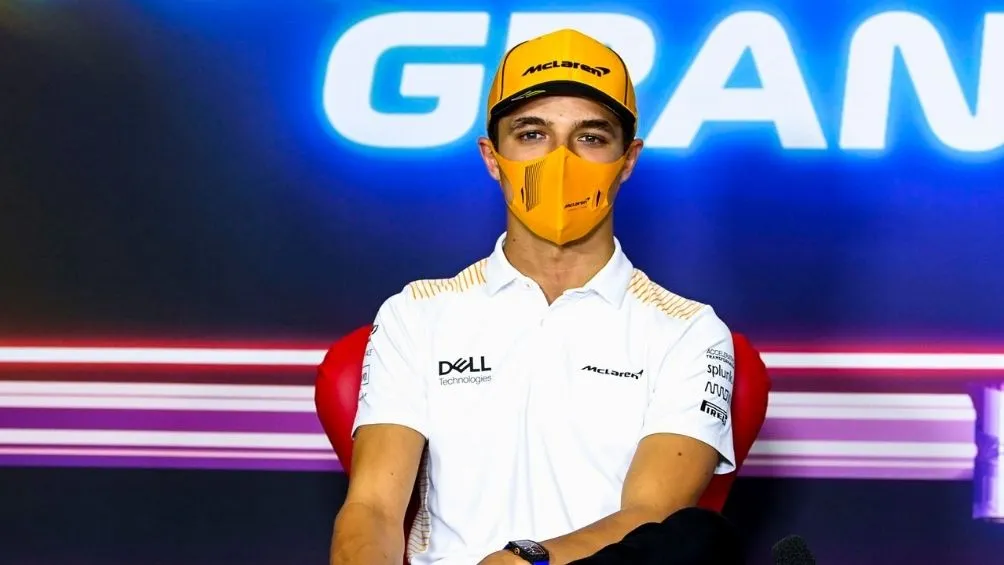 Norris en unos preparativos