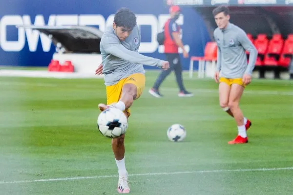 Atlético de San Luis durante entrenamiento