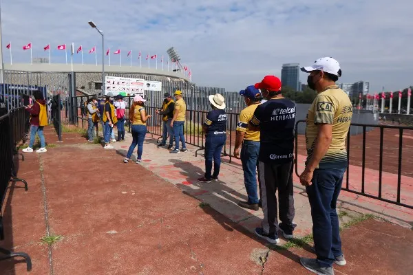 Protocolo sanitario en el Estadio Olímpico Universitario