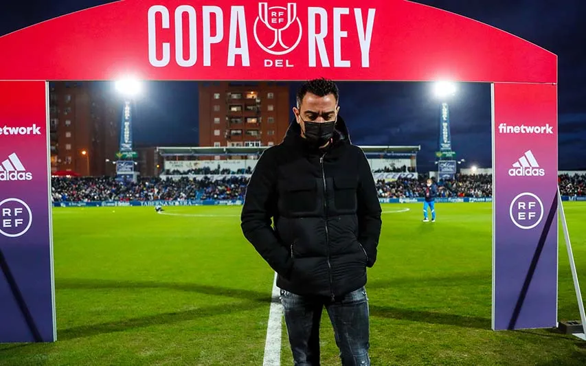 TWITTER @FCBarcelona Xavi Hernández entrenador del Fc Barcelona