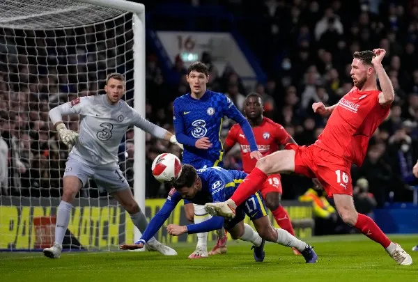 AP Chelsea frente a Chesterfield en la FA Cup