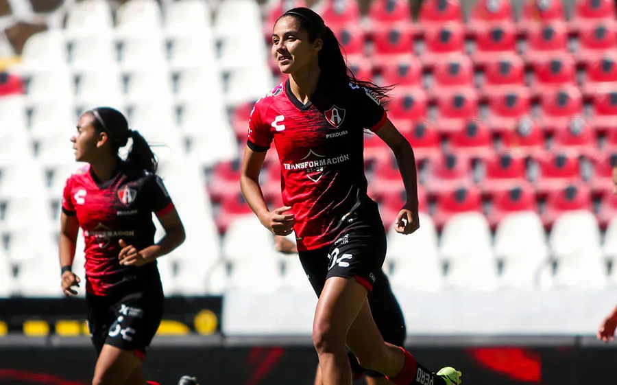 IMAGO7 Alison González tras marcar con Atlas