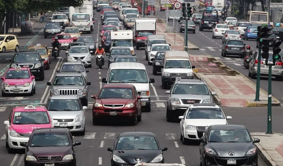 Tráfico en el Valle de México