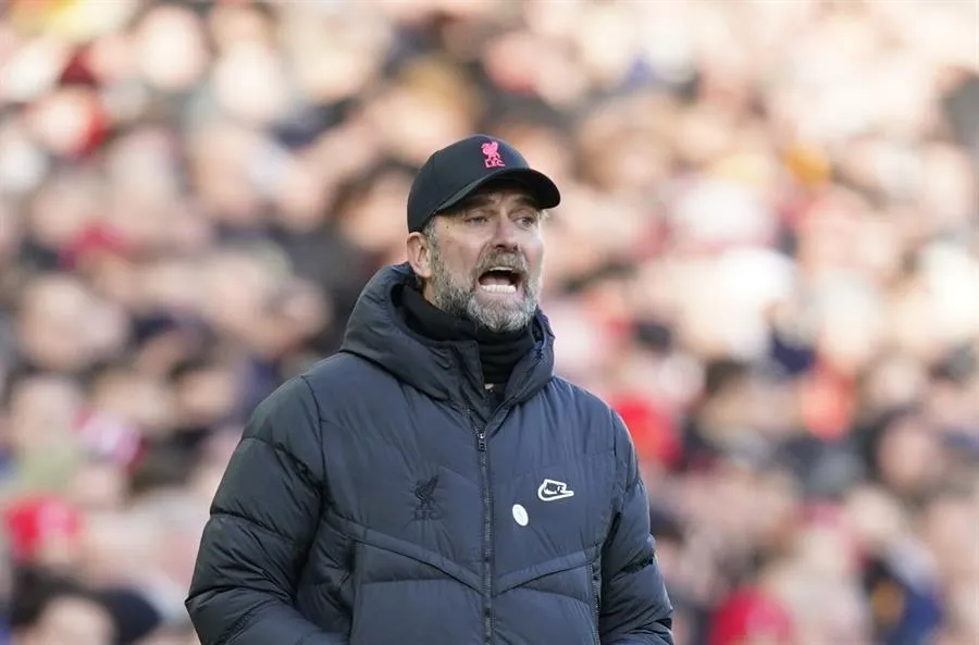 EFE Jürgen Klopp durante un partido con Liverpool