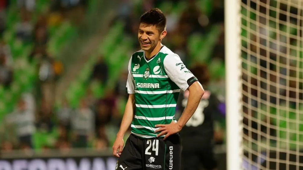 Oribe en su etapa con Santos