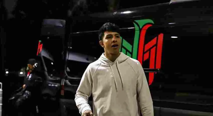 Jaime Munguía previo a una pelea