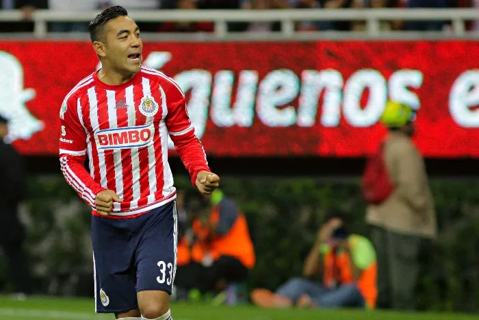 Marco Fabián como jugador de Chivas