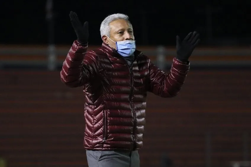 Roberto Hernández entrenando en México