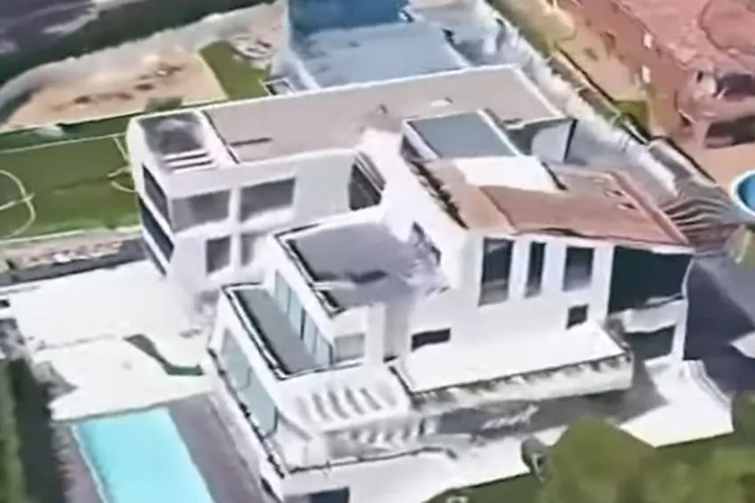 Casa de Messi en Rosario