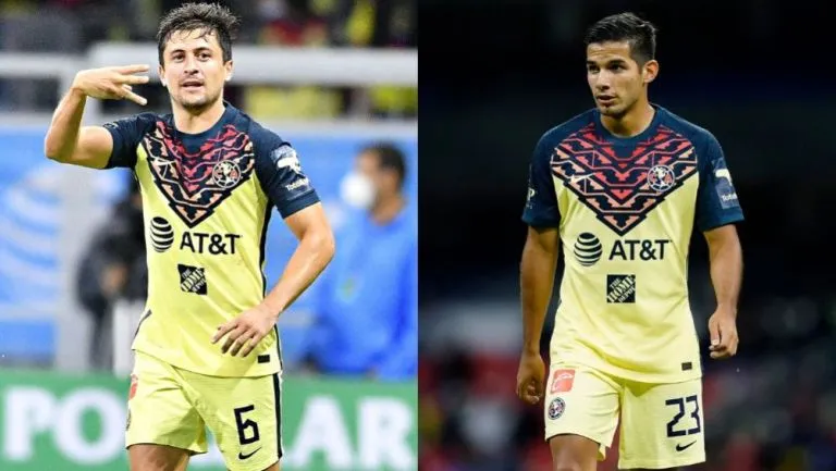 IMAGO7 Madrigal y López en un juego de las Águilas del América