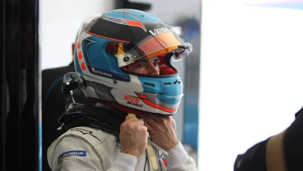 De Vries en una competencia