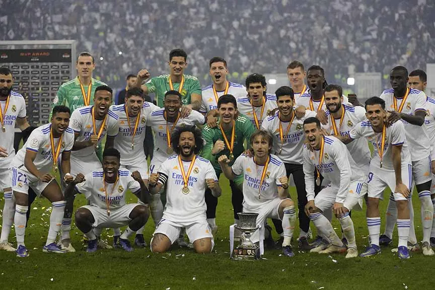 Real Madrid campeón de la Supercopa de España