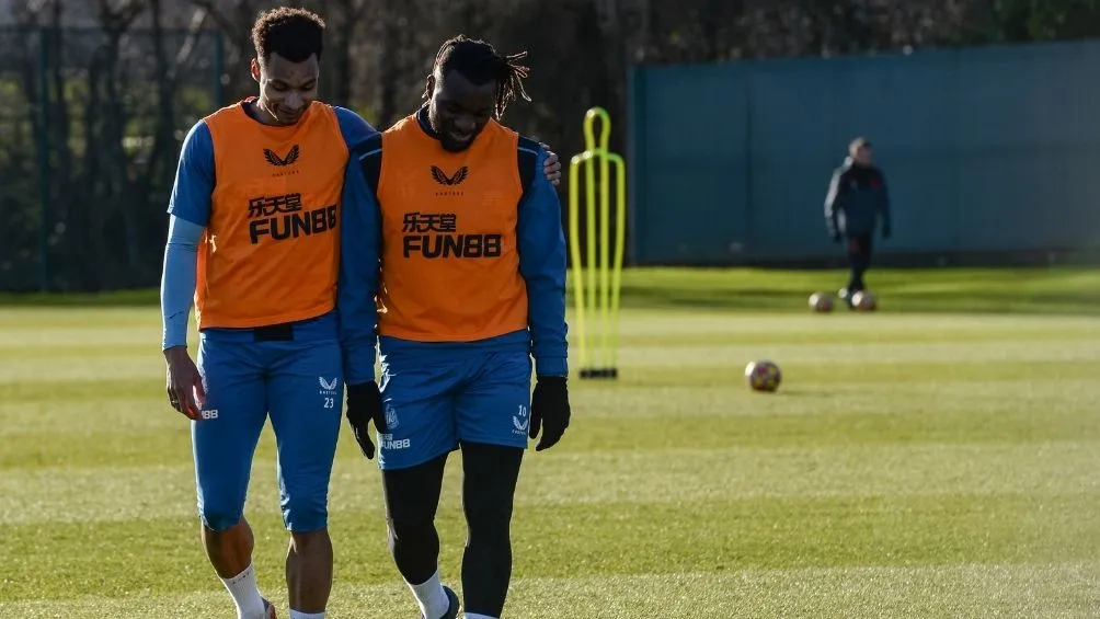 Jugadores del Newcastle