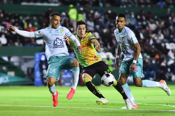 León frente a Atlas en el Clausura 2022