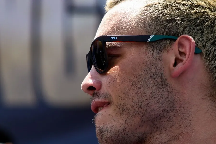 JC Chávez Jr. en un entrenamiento público