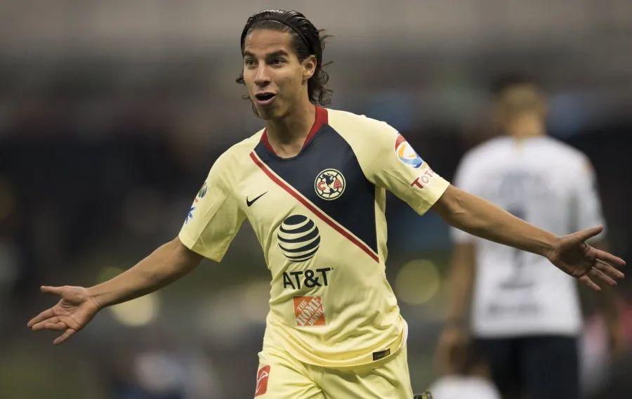 MEXSPORT Diego Lainez durante su estancia con América