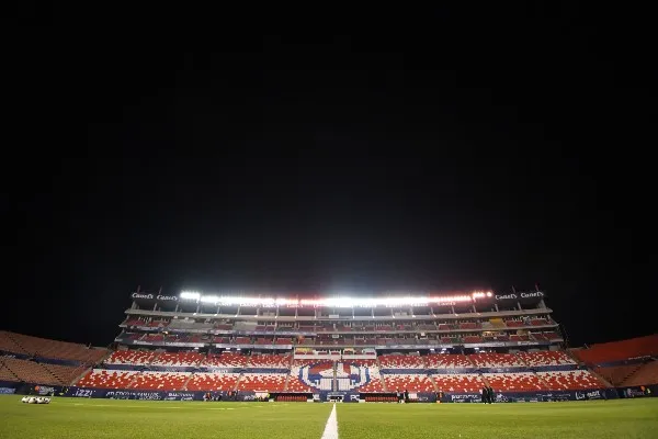 Estadio Alfonso Lastras por dentro