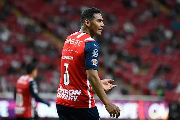 Tiba Sepúlveda en un partido con el Rebaño