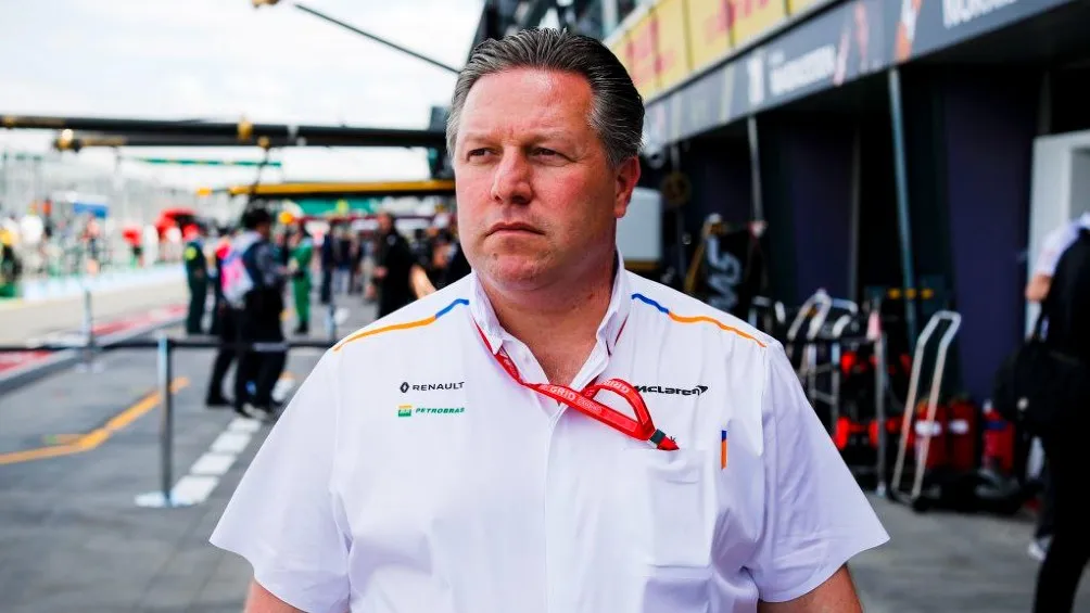 Zak Brown, jefe de la escudería McLaren en la Fórmula 1