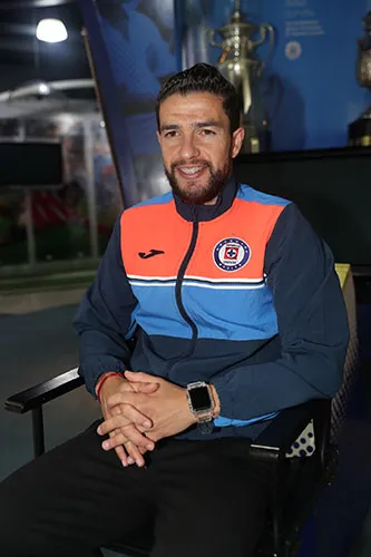 El uruguayo en las instalaciones de La Máquina