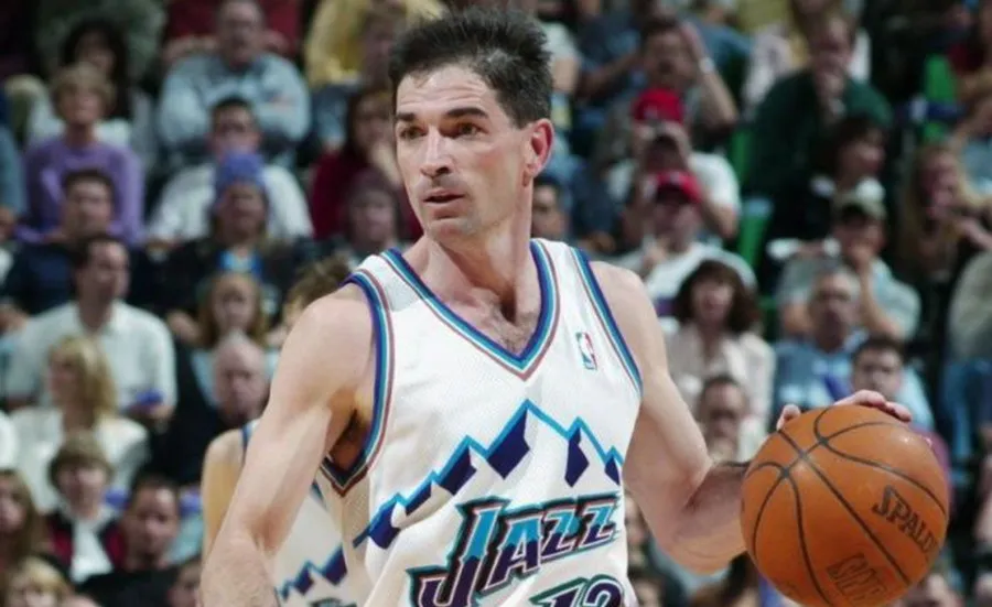 Stockton como jugador del Jazz