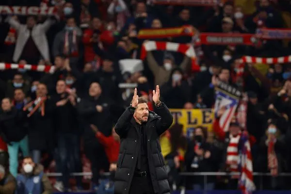 EFE Diego Simeone, el entrenador del Atlético de Madrid