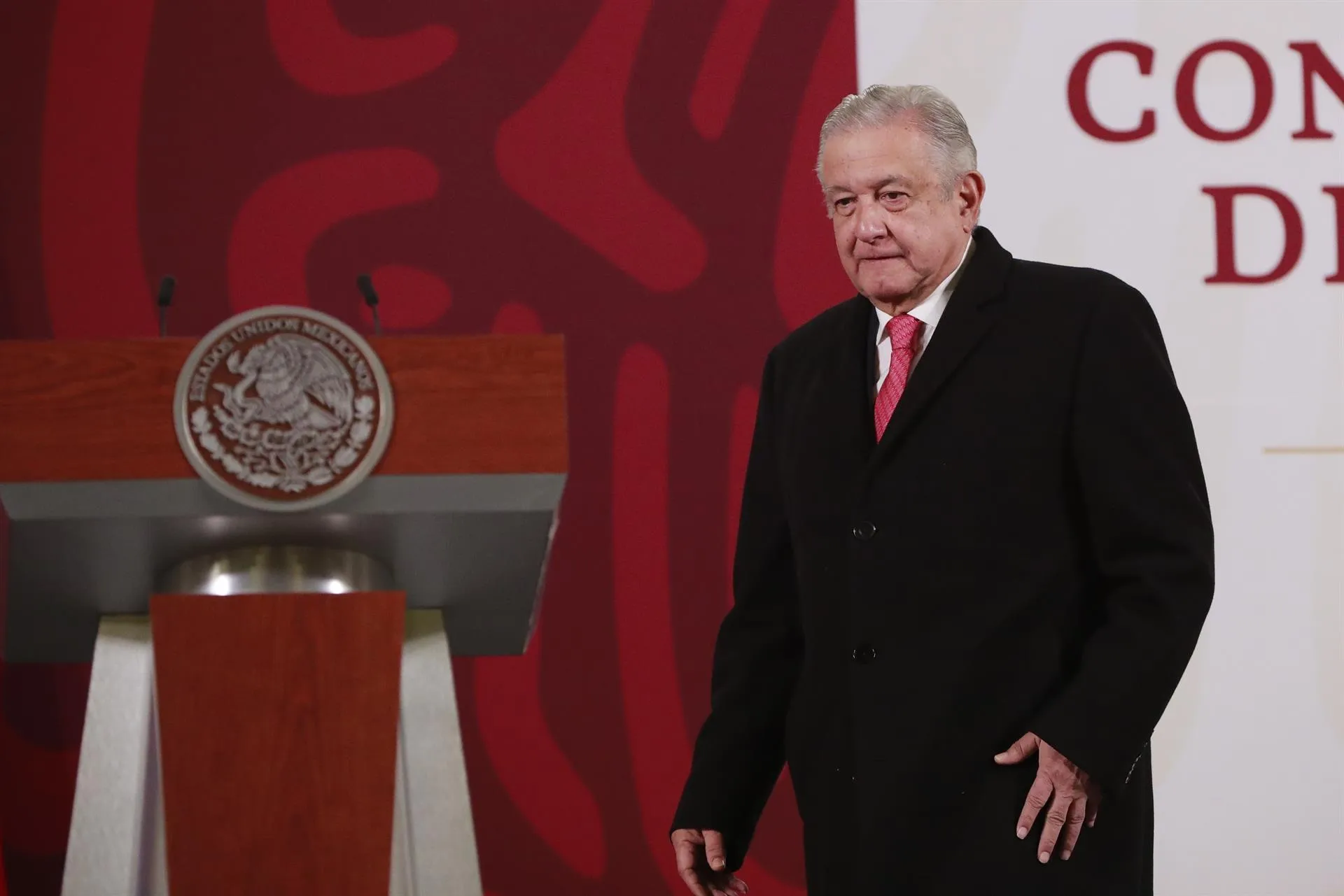 López Obrador en conferencia