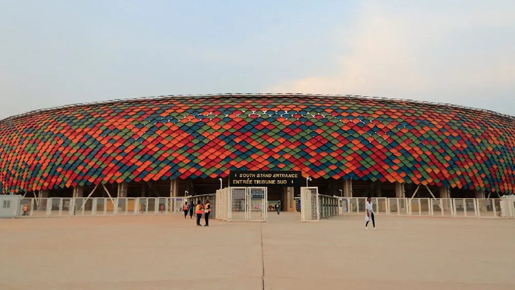 El Estadio Olembe en Camerún